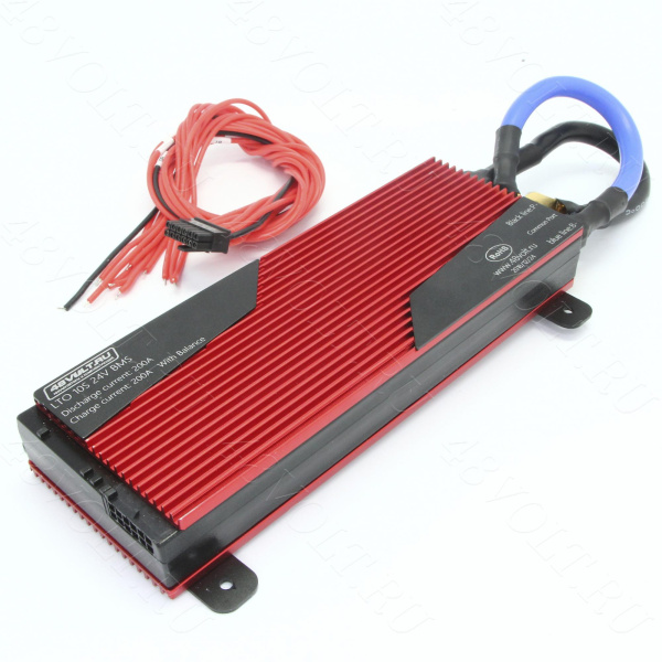 BMS LTO 10S 24V 200A симметрия